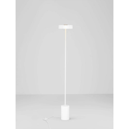 Nova Luce THEA Geïntegreerde LED-vloerlamp, zandwit, 17W, 929lm, 3000K, aan/uit-schakelaar.