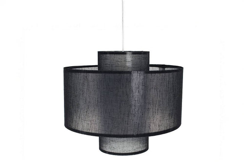 bpskoncept hanglamp Twin - zwart - Ø35 cm