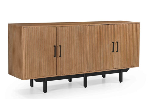 Giga Meubel Dressoir Jurre - Metaal/Mangohout - Naturel - 180cm - vtwonen shop