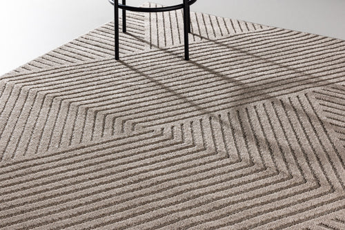 Rebellenclub Vloerkleed Monti - 340 x 240 cm - Bruin - vtwonen shop