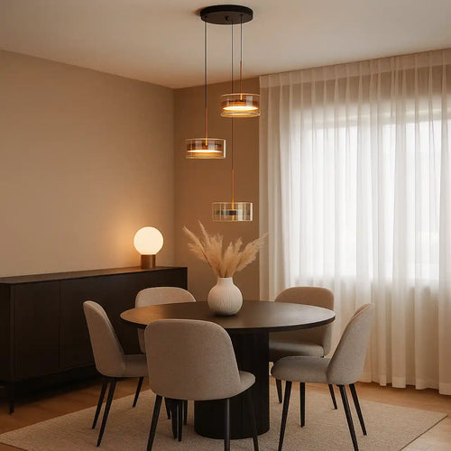 Highlight hanglamp Enzo - 3 lichts - 40  x 160   cm - zwart - vtwonen shop