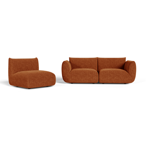 Sia Home - Modulaire bank NOOMA - chenillefluweel  313cm