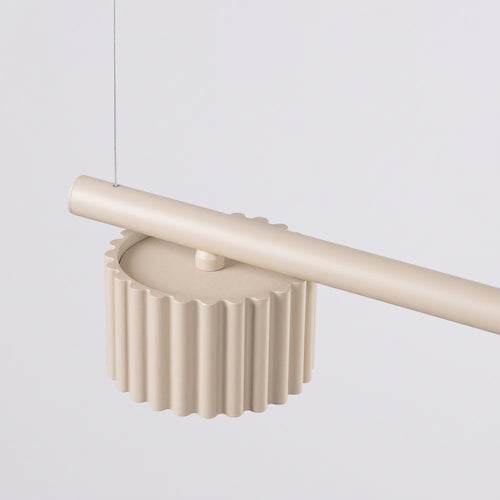 Sollux Lighting Kroonluchter AURA 4 beige Gx53 - 122x10x208cm