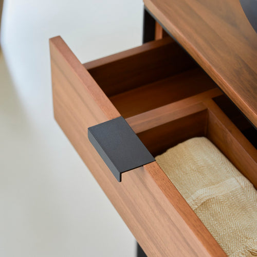 Tikamoon Badmeubel in massief acacia 100 cm - Naturel - vtwonen shop