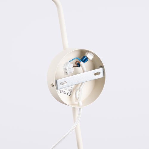 Sollux Lighting Wandlamp NOX 1 beige met schakelaar - 14x61x30cm