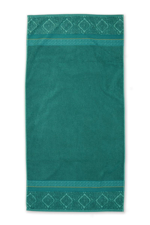 Pip Studio badlaken Soft Zellige - 70x140 cm - groen - vtwonen shop