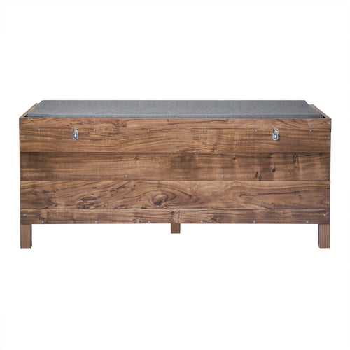 Calicosy - LIAM Bank - Donker hout - 112x43,5x51 cm