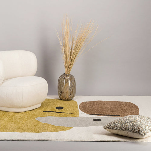 AFK Living vloerkleed Collage - zeer zacht - veelkleurig - 160 x 230 cm - vtwonen shop