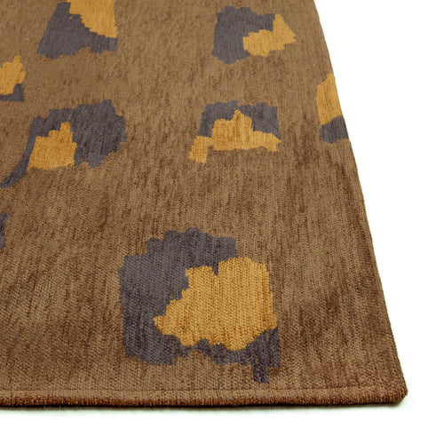 Lola&Moi vloerkleed Brownie - bruin - 80x150cm