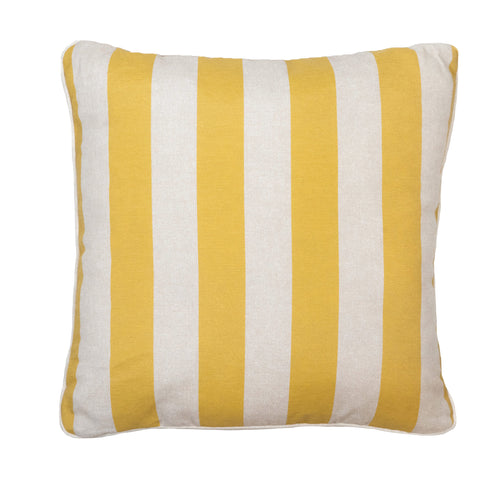 Madison sierkussen Amora - geel - 50x50x10cm - set van 4