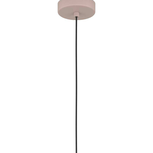EGLO hanglamp Cominio - e27 - ø 18,5 cm - zandkleurig/taupe - glas
