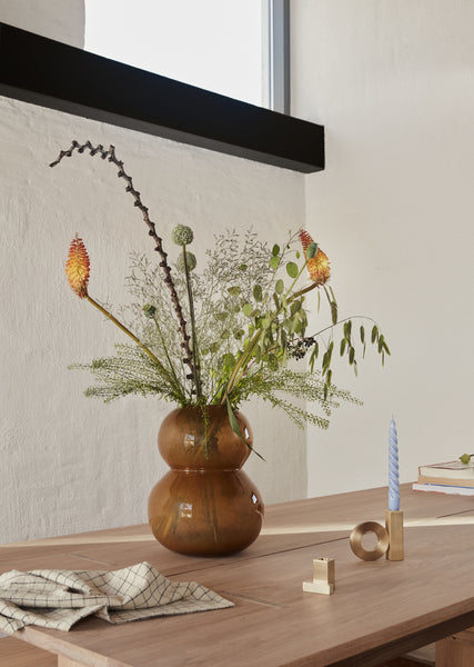 OYOY Kaarshouder Brass - messing - vtwonen shop