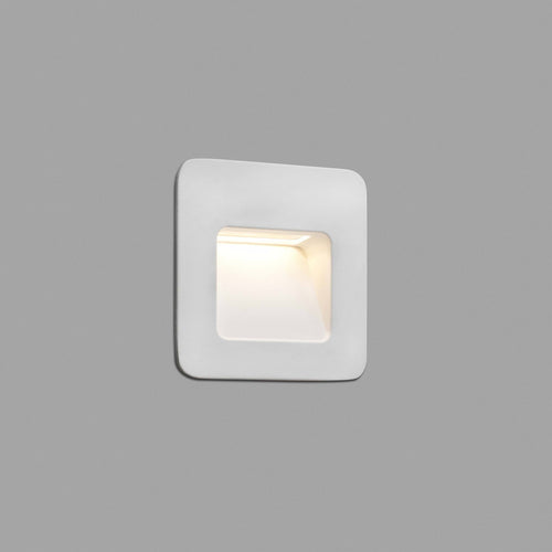 Faro Nase-1 - LED Outdoor Inbouw Wandlamp Wit IP44