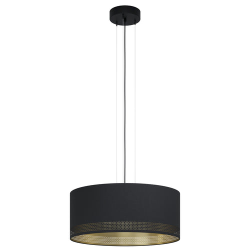 EGLO hanglamp Esteperra - e27 - ø 53 cm - zwart - vtwonen shop