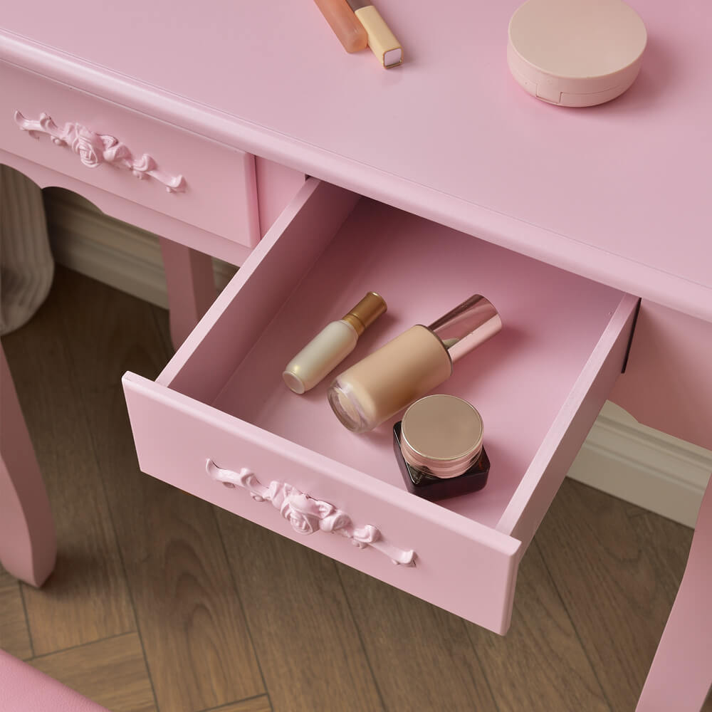 Home Deluxe Kaptafel ROSY Roze – vtwonen shop