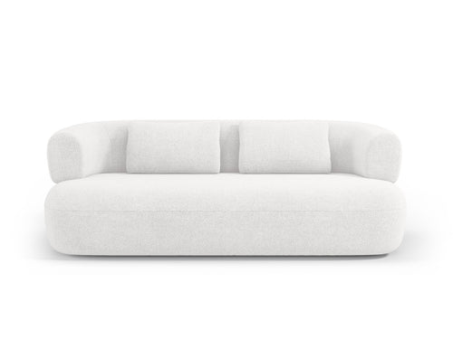 Micadoni Bank Jenny 3-zits, boucle, ivoor - 90x178x73cm