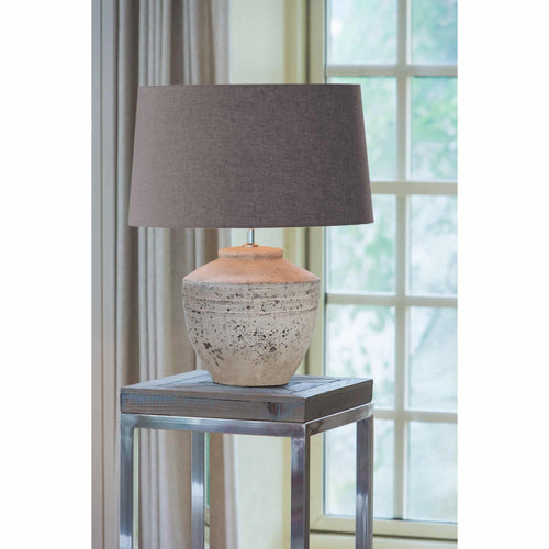 Light & Living lampvoet Toba - grijs - Ø30cm