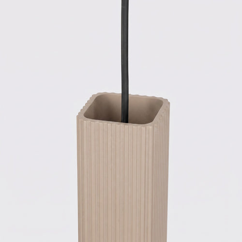 Sollux Lighting Hanglamp RAYO 3P taupe - 20x20x108cm