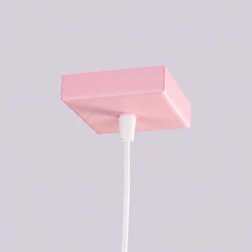 Sollux Lighting Hanglamp RAYO 1 roze - 8x8x118cm