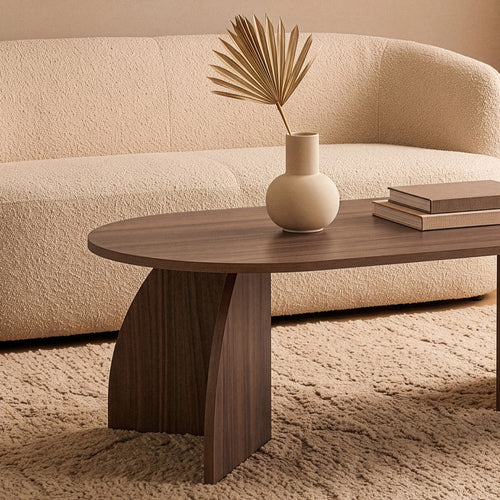 Calicosy - SELENE Salontafel - Licht hout - 120x60x40 cm