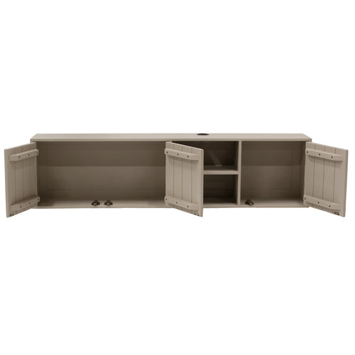 Giga Meubel Tv-Meubel Loiza - Mangohout - Taupe - 160cm - vtwonen shop