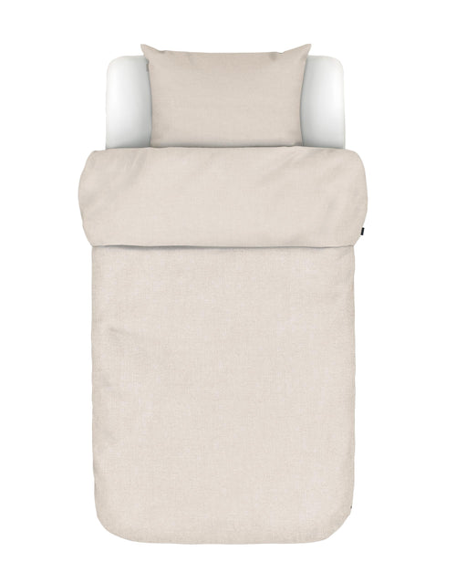 Marc O'Polo Valka dekbedovertrek - Eenpersoons – 140x200/220 cm - Oatmeal