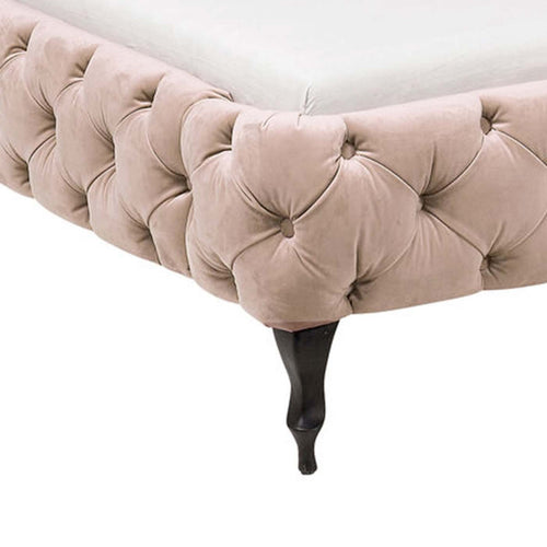 Kare Design Bed Desire - fluweel - ecru - 160x200cm - vtwonen shop