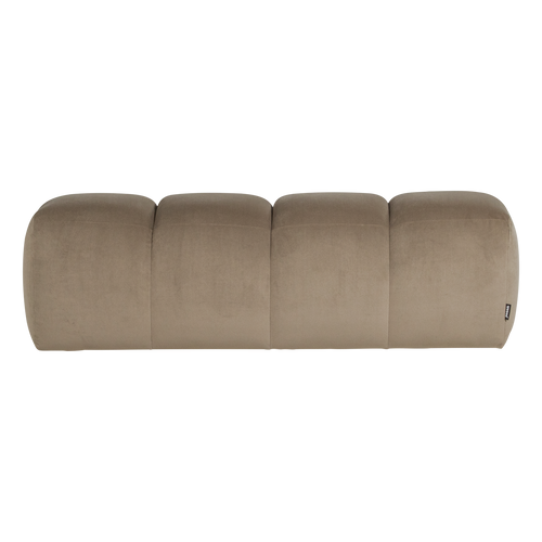 WOOOD eetbank 164 cm Mojo - Velvet - Khaki - 49x164x45