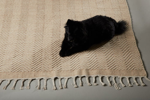 Rebellenclub Vloerkleed Dolores - 230 x 160 cm - Beige - vtwonen shop