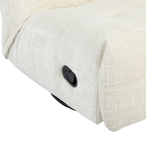 Starfurn Relaxfauteuil Chill - Off White - Draaibaar - 97x78x90cm