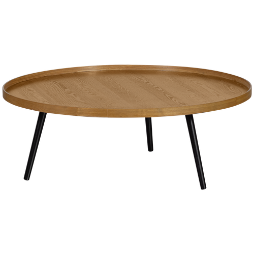 WOOOD bijzettafel XXL Mesa - Hout - Naturel - 36x100x100 - vtwonen shop