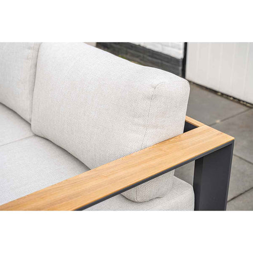 Garden Impressions loungebank Malakka - light teak look 3-delig - vtwonen shop