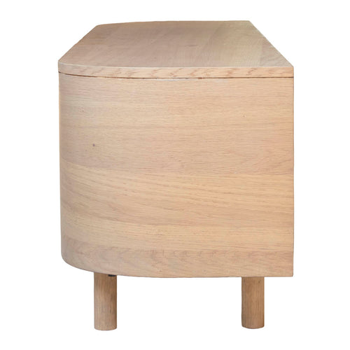 DÉJA Living Tv-meubel Torsby - Naturel Hout - 160x40x35cm