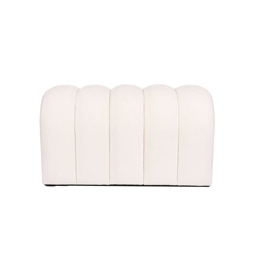 S|P Collection - Poef 77x44xH43cm cloud beige Brume