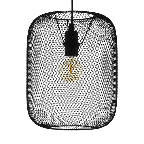 EGLO hanglamp Wrington - e27 - ø 30 cm - zwart - vtwonen shop
