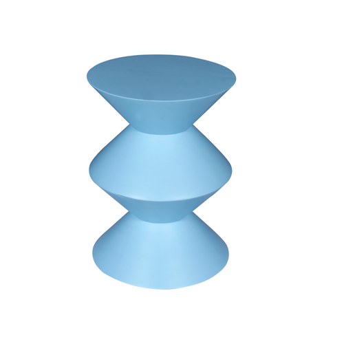 Starfurn  bijzettafel Abel - blauw - 33x33x45cm - vtwonen shop