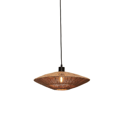 GOOD&MOJO hanglamp Iguazu - bruin - Ø55cm - vtwonen shop