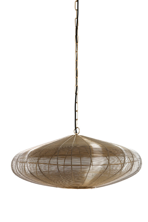 Light & Living hanglamp BAHOTO - goud - Ø60x23cm