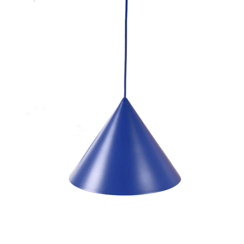 Frandsen hanglamp Benjamin - blauw - 30x30x22,3cm