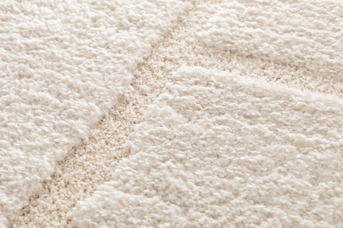 AFK Living vloerkleed Murmure - reliëfeffect - beige - 120 x 170 cm - vtwonen shop