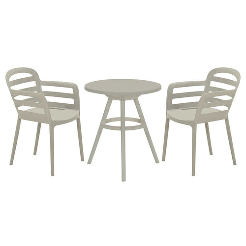 Garden Impressions bistroset Fien zand kleurig - 3-delig - vtwonen shop