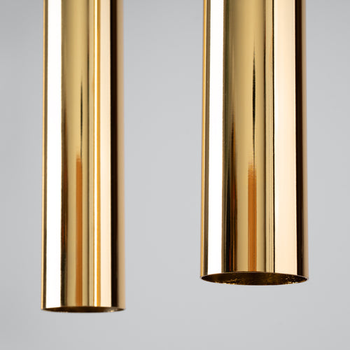 Sollux Lighting Hanglamp LAGOS 2 gepolijst goud - 30x6x90cm