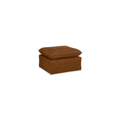 HKLIVING hocker Nomad – royal velvet caramel - vtwonen shop