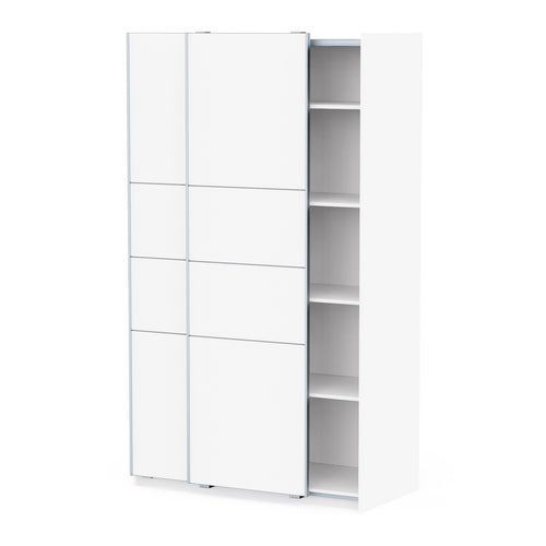 Calicosy - 2-deurs LINE - Licht hout 116,6x59,8x203 cm