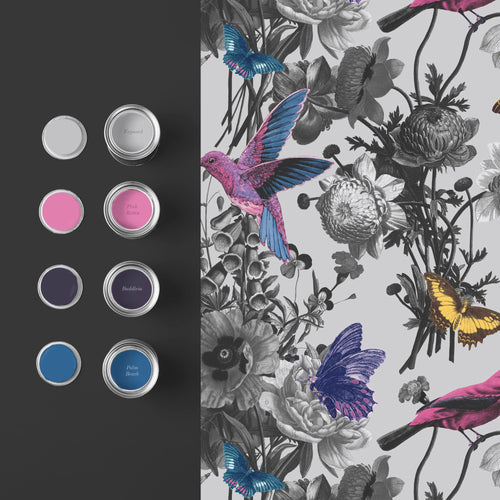 Graham & Brown Vliesbehang - Jardin Grey - 10mx52cm - vtwonen shop