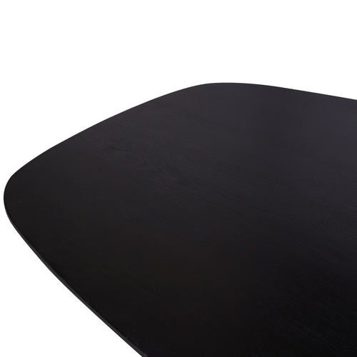 Starfurn  eettafel Ferris - zwart - 100x200x76cm - vtwonen shop