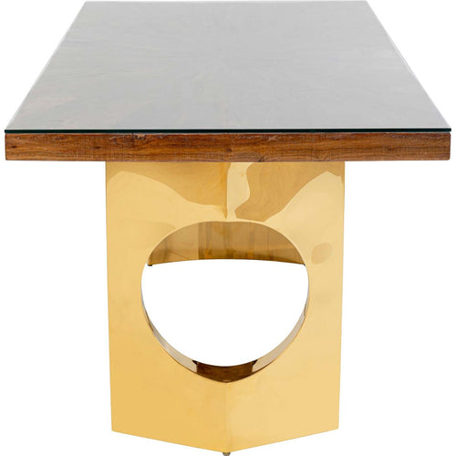 Kare Design Eettafel Conley Oho 180x90cm goud - vtwonen shop
