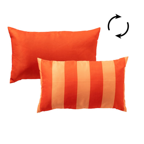 Textino kussenset Rocket - oranje en rood - 45x45 cm en 30x50 cm