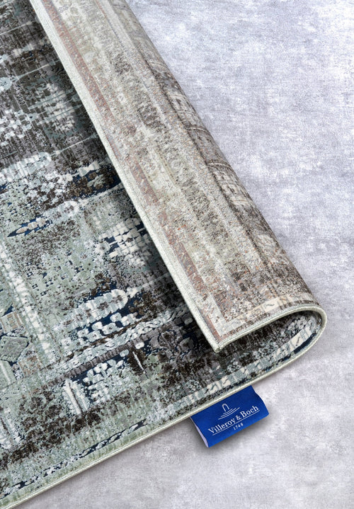 Villeroy & Boch 1809 Shortpile Rug Agnes Light Green Multicolor 190x280 cm