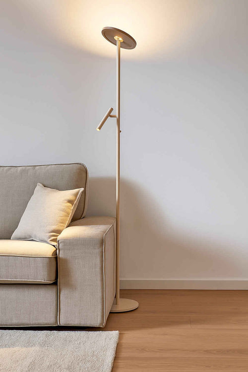 Freelight vloerlamp Stanza - 2 lichts - 30  x 180.5   cm - beige - vtwonen shop